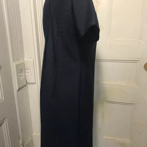 Vintage 1960’s Navy Blue Mynette Day Dress Size 10 - Picture 7 of 10